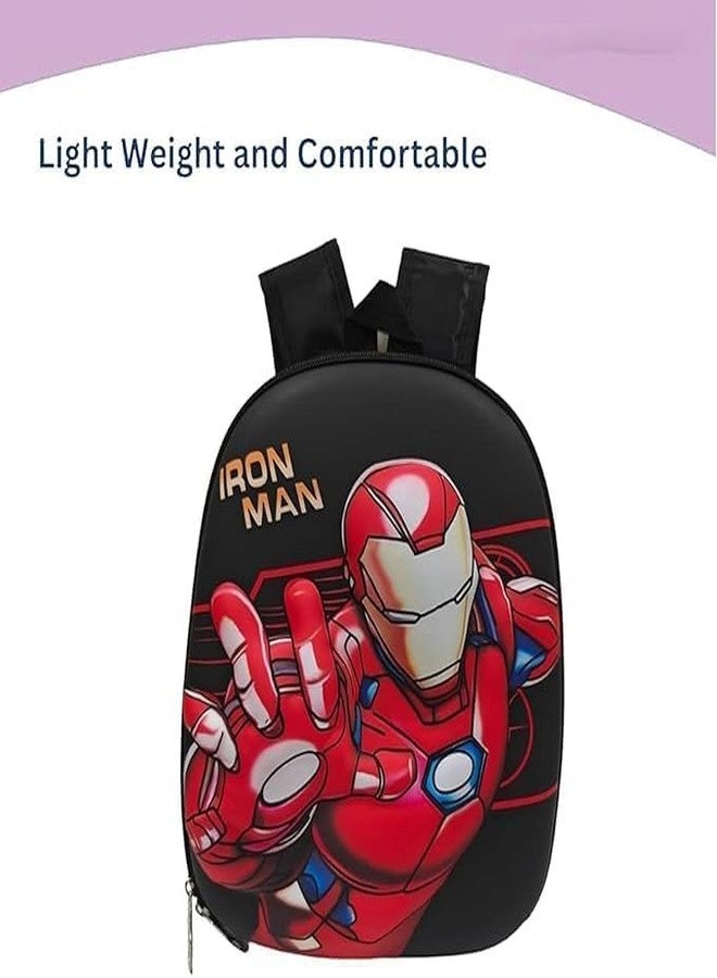 شيري بوكس حقيبة ظهر للأطفال من CherryBox بطبعة كرتونية - حقيبة للمدرسة، منطقة اللعب، ورياض الأطفال، حقيبة نزهة صغيرة للأولاد والبنات، حقائب صغيرة خفيفة الوزن للأطفال (أحمر وأسود) مع سلسلة مفاتيح لطيفة - Image 5